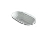 KOHLER K-5716-VB Underscore 65-1/2" x 35-5/8" drop-in VibrAcoustic bath