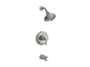 KOHLER K-TS395-4 Devonshire Rite-Temp bath and shower trim with NPT spout and 2.5 gpm showerhead