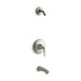 KOHLER TLS5318-4-BN Refinia Rite-Temp Bath And Shower Valve Trim With Lever Handle And Spout, Less Showerhead in Vibrant Brushed Nickel