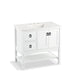 KOHLER K-99556-L-1WA Marabou 36" bathroom vanity cabinet with 2 doors and 2 drawers on left