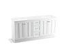 KOHLER K-99525-TK-1WA Damask 72" bathroom vanity cabinet with toe kick, 4 doors and 3 drawers