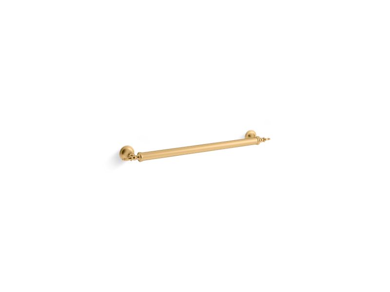 KOHLER 26530-2MB Decorative 24" Grab Bar in Modern Brass