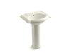 KOHLER 2286-1 Devonshire 24" pedestal bathroom sink with single faucet hole