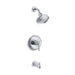 KOHLER K-TS395-4S Devonshire Rite-Temp bath and shower trim with slip-fit spout and 2.5 gpm showerhead