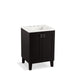KOHLER K-99526-LG-1WU Poplin 24" bathroom vanity cabinet with legs and 2 doors