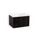 KOHLER K-99517-L-1WU Damask 30" wall-hung bathroom vanity cabinet with 1 door and 2 drawers on left