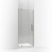 KOHLER K-707501-L Revel Pivot shower door, 70" H x 27-5/16 - 31-1/8" W, with 5/16" thick Crystal Clear glass