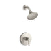 KOHLER TS97077-4-BN Pitch Rite-Temp Shower Trim With 2.0 Gpm Showerhead in Vibrant Brushed Nickel