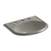 KOHLER K-2279-8-K4 Devonshire Drop-in bathroom sink with 8" widespread faucet holes