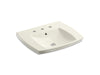 KOHLER K-2381-8-96 Kelston Drop-in bathroom sink with 8" widespread faucet holes