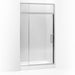 KOHLER 705872-SH Lattis Transom Metal, 42",48" in Bright Silver