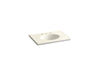 KOHLER K-2796-8 Ceramic/Impressions 31" Vitreous china vanity top with integrated oval sink