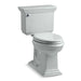 KOHLER 3817-U Memoirs Stately Two-piece elongated 1.28 gpf chair height toilet with insulated tank