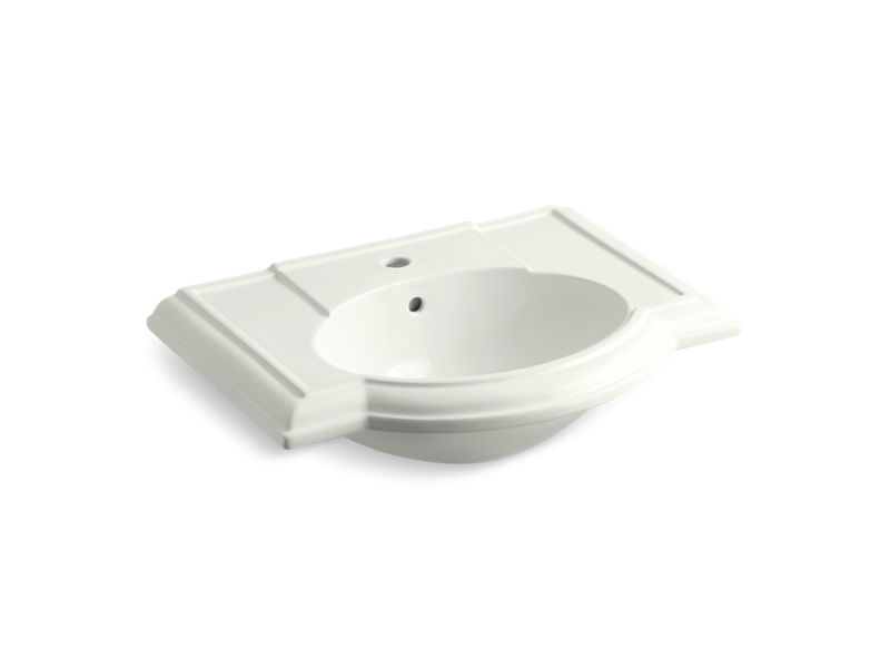 KOHLER K-2295-1-NY Devonshire Bathroom sink with single faucet hole