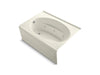 KOHLER K-1112-HL-96 Windward 60" x 42" alcove whirlpool with integral apron, left-hand drain and heater