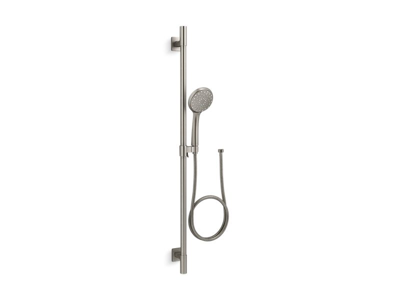 KOHLER 99899-BN Awaken B110 2.0 Gpm Premium Slidebar Kit in Vibrant Brushed Nickel
