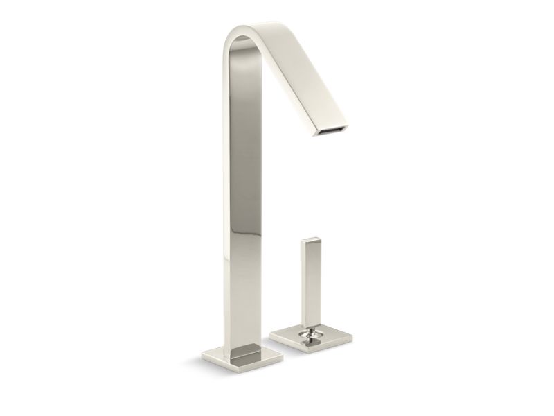 KOHLER K-14660-4 Loure Tall Single-handle bathroom sink faucet with lever handle
