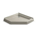 KOHLER K-9542-G9 Memoirs 42" x 42" Neo-angle single threshold rear center drain shower base
