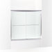 KOHLER K-702204-6L Fluence 54-5/8 - 59-5/8" W x 55-1/2" H sliding bath door with 1/4" thick Crystal Clear glass