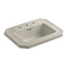KOHLER K-2325-8-G9 Kathryn Drop-in bathroom sink with 8" widespread faucet holes