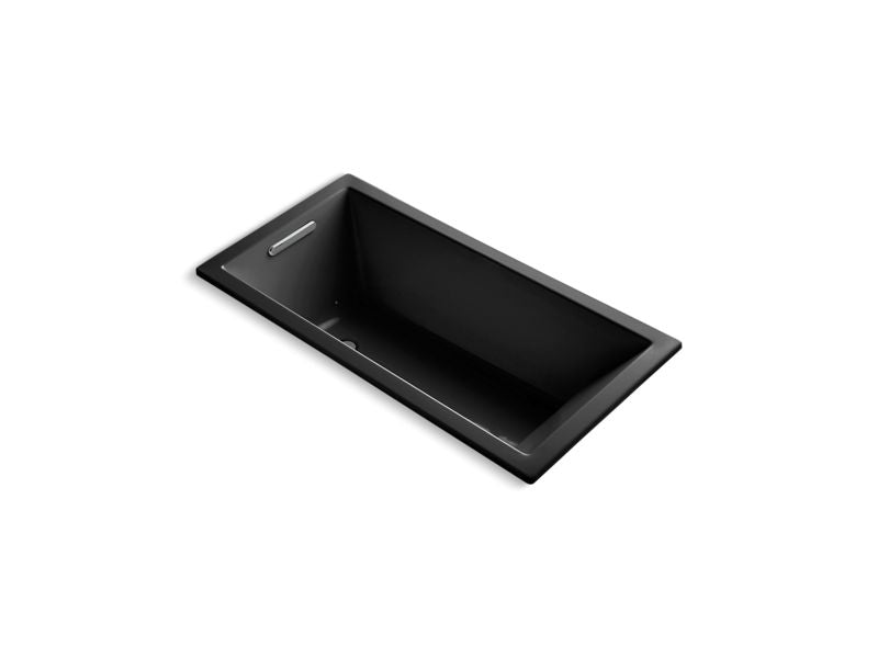 KOHLER K-1167-GVB-7 Underscore Rectangle 60" x 30" drop-in VibrAcoustic + BubbleMassage(TM) Air Bath