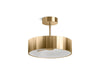 KOHLER K-22521-SFLED Simpalo Semi-flush LED light