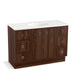 KOHLER K-99509-TK-1WE Jacquard 48" bathroom vanity cabinet with toe kick, 2 doors and 6 drawers