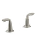 KOHLER T5325-4-BN Refinia Lever Handles Valve Trim, Valve Not Included in Vibrant Brushed Nickel