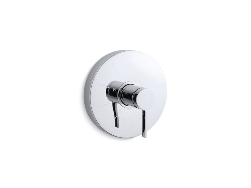 KOHLER TS950-4-CP Stillness Rite-Temp(R) Valve Trim With Lever Handle in Polished Chrome