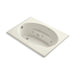KOHLER K-1112-96 Windward 60" x 42" drop-in rim style whirlpool