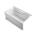 KOHLER K-1219-RA Hourglass 32 60" x 32" alcove bath with integral apron, integral flange and right-hand drain