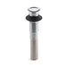 KOHLER K-7124 Pop-up clicker drain without overflow