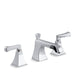 KOHLER 454-X4V-CP Memoirs Stately Widespread Sink Faucet With Red And Blue Indexing And Deco Lever Handles in Polished Chrome