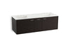 KOHLER K-99548-SD-1WK Jute 60" wall-hung bathroom vanity cabinet with 2 doors and 1 split drawer