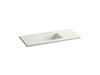 KOHLER K-2783-8 Ceramic/Impressions 49" Vitreous china vanity top with integrated rectangular sink
