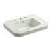 KOHLER K-2323-8-NY Kathryn Bathroom sink basin with 8" widespread faucet holes