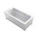 KOHLER 2594-W1-0 Archer 68" X 32" Freestanding Bath With Bask(R) Heated Surface in White