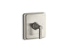 KOHLER K-T13173-4B Pinstripe Valve trim with lever handle for thermostatic valve, requires valve
