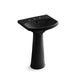 KOHLER 2362-8 Cimarron Pedestal bathroom sink with 8" widespread faucet holes