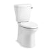 KOHLER 20197-RA-0 Betello Comfort Height Two-Piece Elongated 1.28 Gpf Chair Height Toilet With Right-Hand Trip Lever in White