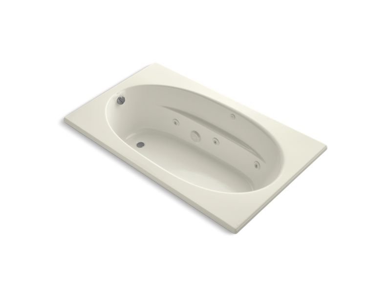 KOHLER K-1114-CB-96 Windward 72" x 42" drop-in whirlpool with custom pump location