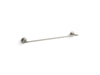 KOHLER 26524-BN Decorative 24" Towel Bar in Vibrant Brushed Nickel