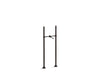 KOHLER K-127 Antique Riser tubes and cross connection, 26" long