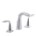 KOHLER 5317-4-CP Refinia Widespread Bathroom Sink Faucet in Polished Chrome