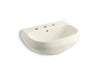 KOHLER K-2296-8-96 Wellworth Bathroom sink basin with 8" widespread faucet holes