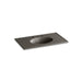 KOHLER K-2798-8 Ceramic/Impressions 37" Vitreous china vanity top with integrated oval sink