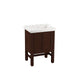 KOHLER K-CM2604-BD1 Tresham 24" bathroom vanity cabinet with sink and quartz top