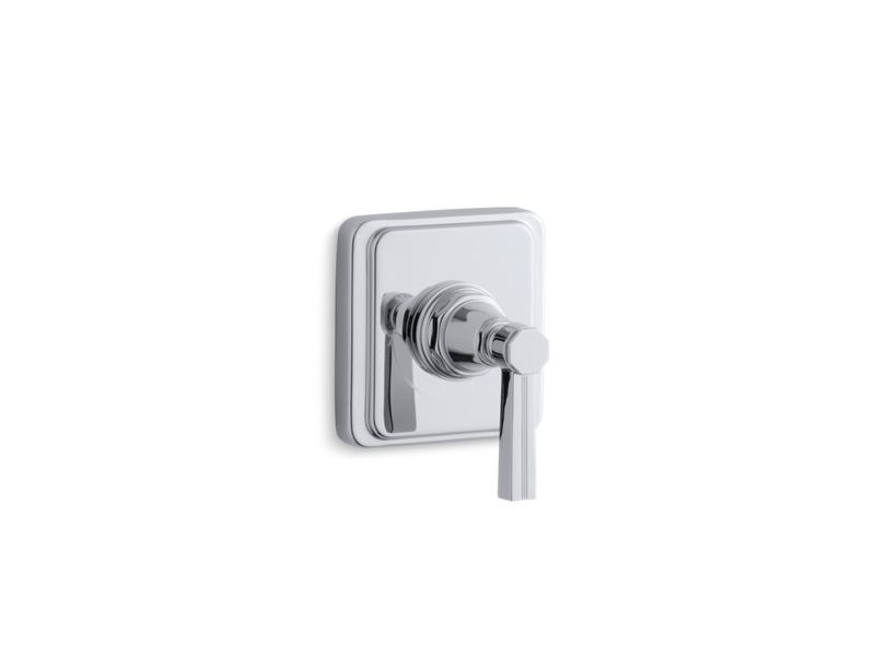 KOHLER K-T13174-4B Pinstripe Valve trim with lever handle for volume control valve, requires valve