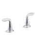 KOHLER T5325-4-CP Refinia Lever Handles Valve Trim, Valve Not Included in Polished Chrome