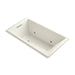 KOHLER K-1173-GVBCW-96 Underscore Rectangle 66" x 36" drop-in VibrAcoustic + BubbleMassage(TM) Air Bath with Bask(TM) heated surface and chromatherapy